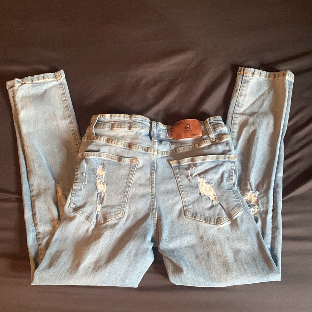 REFINERY REPUBLIC Distressed Denim Stretch Comfort Jeans NWT - Picture 6 of 9